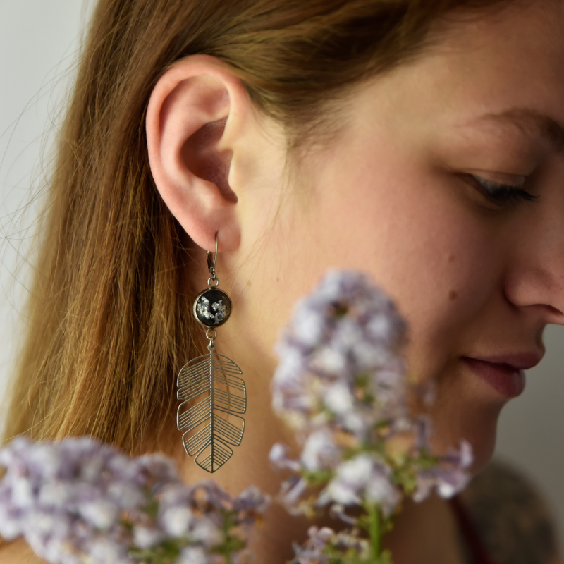 STELLA - Noir feuille d'argent