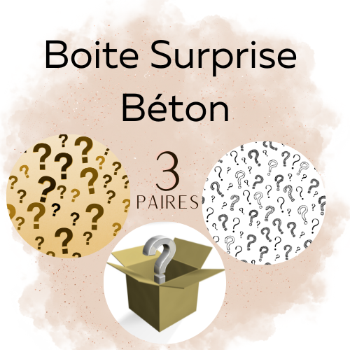 TORI - Boite surprise - Béton
